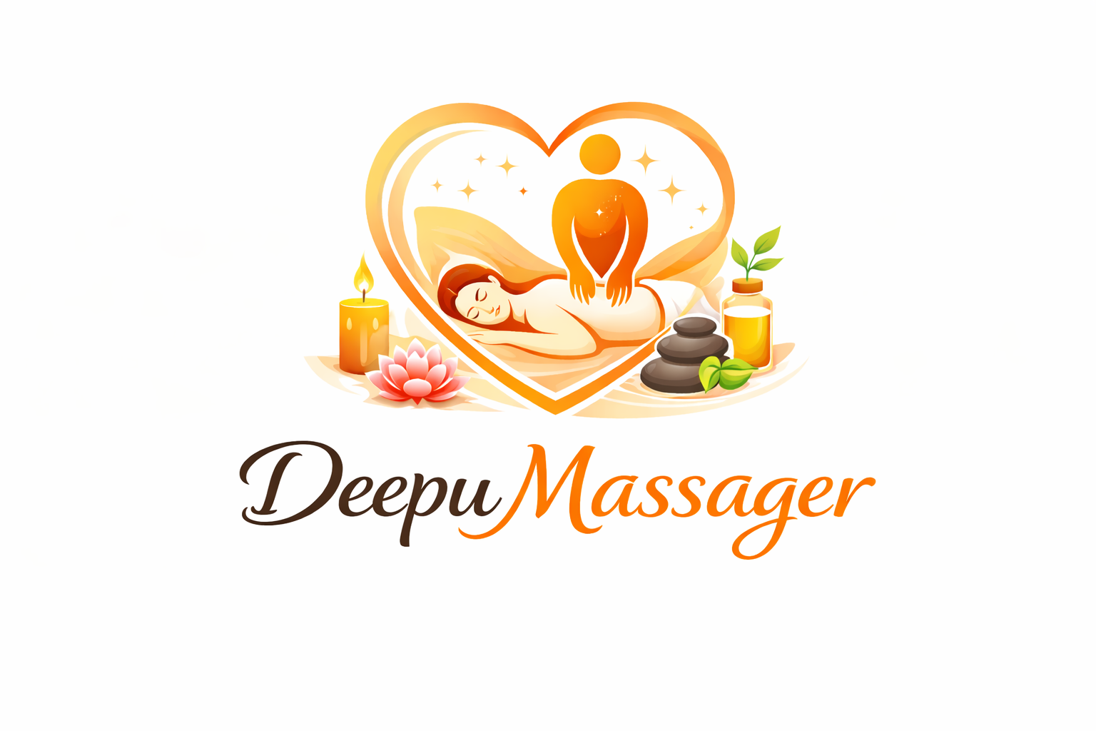 Deepu Massager Logo